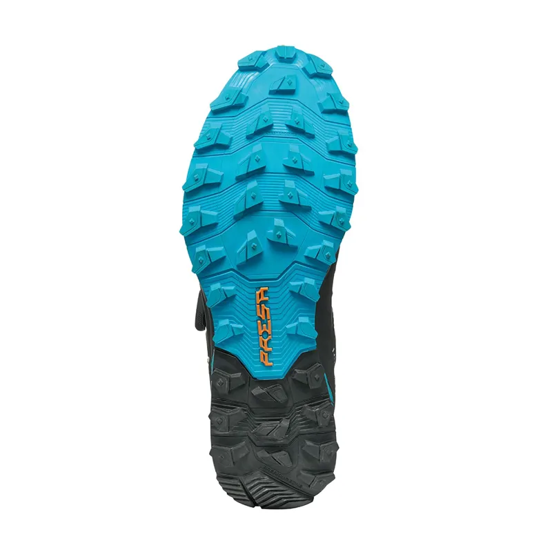 Scarpa Womens Ribelle Run Kalibra ST Shoes - Black-Azure-2